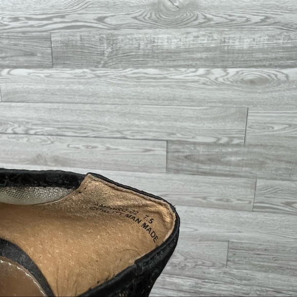 Mixx Shuz Amparo Pumps Size 7.5 Womens Black Mesh Rhinestone Platform High Heels - Picture 7 of 8